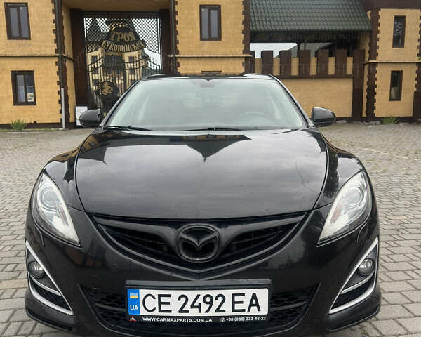 Черный Мазда 6, объемом двигателя 2.2 л и пробегом 258 тыс. км за 7500 $, фото 9 на Automoto.ua
