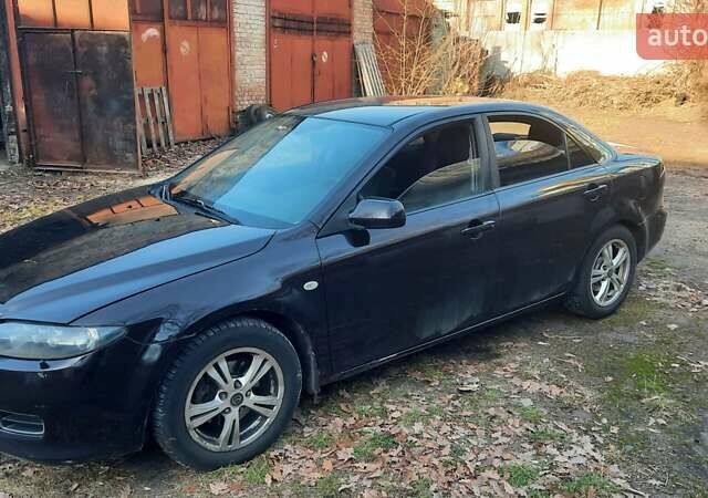Фиолетовый Мазда 6, объемом двигателя 2 л и пробегом 200 тыс. км за 5200 $, фото 1 на Automoto.ua