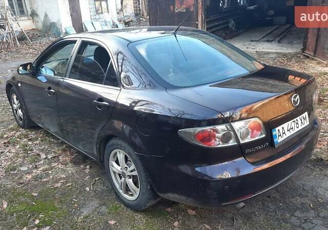 Фиолетовый Мазда 6, объемом двигателя 2 л и пробегом 200 тыс. км за 5200 $, фото 2 на Automoto.ua