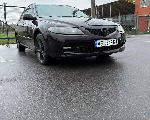 Фиолетовый Мазда 6, объемом двигателя 2 л и пробегом 384 тыс. км за 4800 $, фото 1 на Automoto.ua