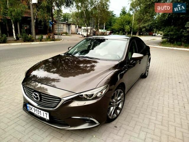 Коричневий Мазда 6, об'ємом двигуна 2.49 л та пробігом 195 тис. км за 11400 $, фото 8 на Automoto.ua