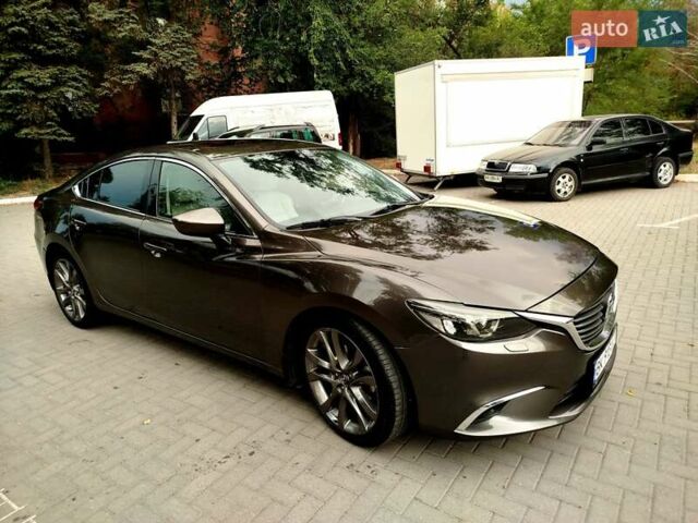 Коричневий Мазда 6, об'ємом двигуна 2.49 л та пробігом 195 тис. км за 11400 $, фото 5 на Automoto.ua