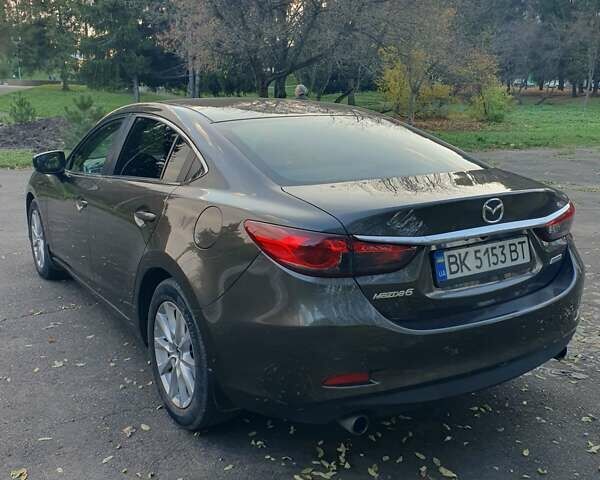 Коричневый Мазда 6, объемом двигателя 2 л и пробегом 233 тыс. км за 16500 $, фото 9 на Automoto.ua