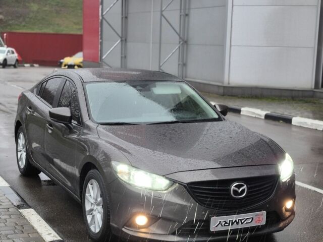Коричневый Мазда 6, объемом двигателя 2 л и пробегом 127 тыс. км за 13500 $, фото 1 на Automoto.ua