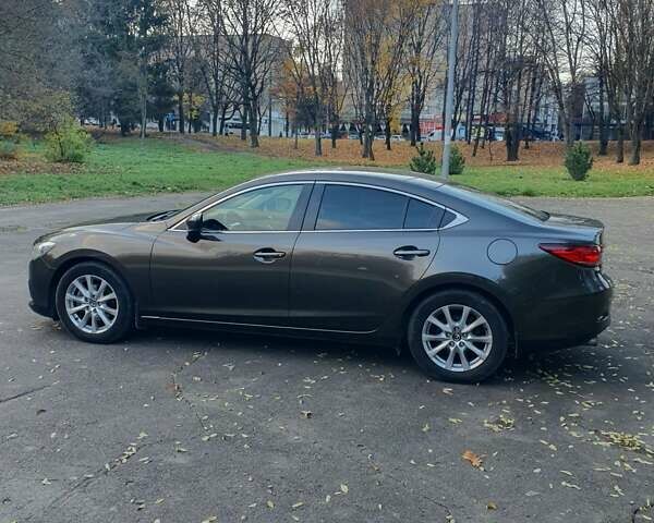 Коричневый Мазда 6, объемом двигателя 2 л и пробегом 233 тыс. км за 16500 $, фото 3 на Automoto.ua