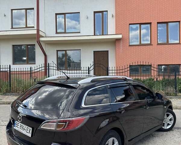 Коричневый Мазда 6, объемом двигателя 2 л и пробегом 250 тыс. км за 6700 $, фото 1 на Automoto.ua