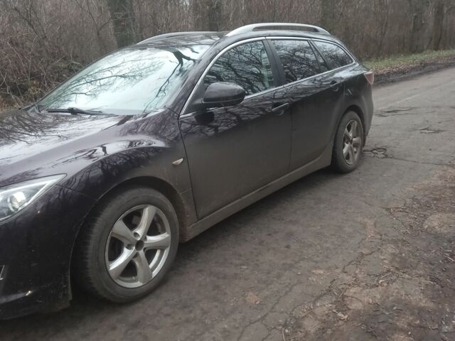 Коричневый Мазда 6, объемом двигателя 2 л и пробегом 320 тыс. км за 6000 $, фото 2 на Automoto.ua