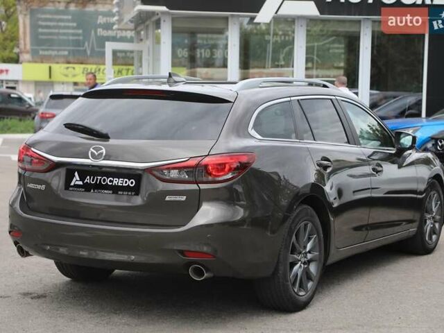 Коричневий Мазда 6, об'ємом двигуна 2 л та пробігом 119 тис. км за 17200 $, фото 3 на Automoto.ua