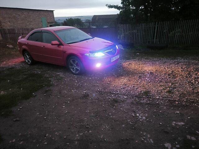 Красный Мазда 6, объемом двигателя 2 л и пробегом 306 тыс. км за 4400 $, фото 10 на Automoto.ua