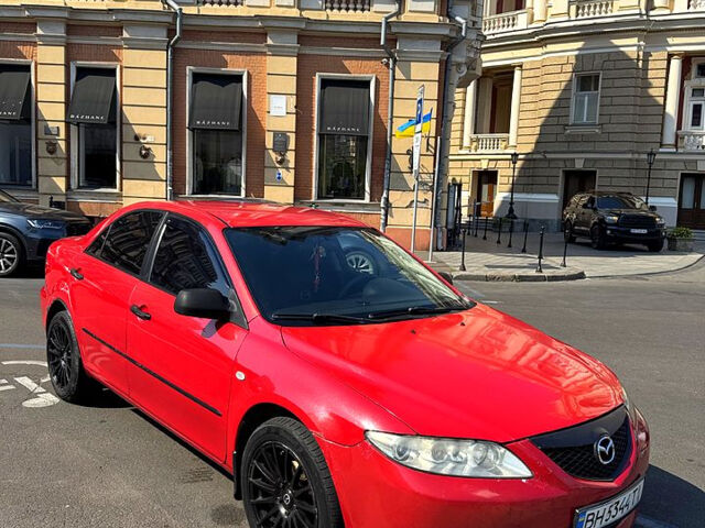 Красный Мазда 6, объемом двигателя 2 л и пробегом 276 тыс. км за 3200 $, фото 6 на Automoto.ua