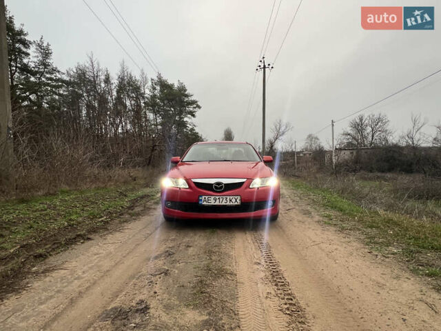 Красный Мазда 6, объемом двигателя 2 л и пробегом 377 тыс. км за 5400 $, фото 1 на Automoto.ua