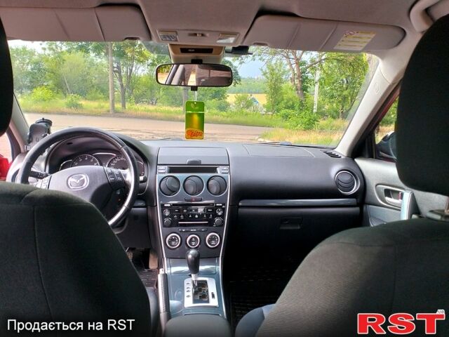 Красный Мазда 6, объемом двигателя 2 л и пробегом 203 тыс. км за 3650 $, фото 6 на Automoto.ua