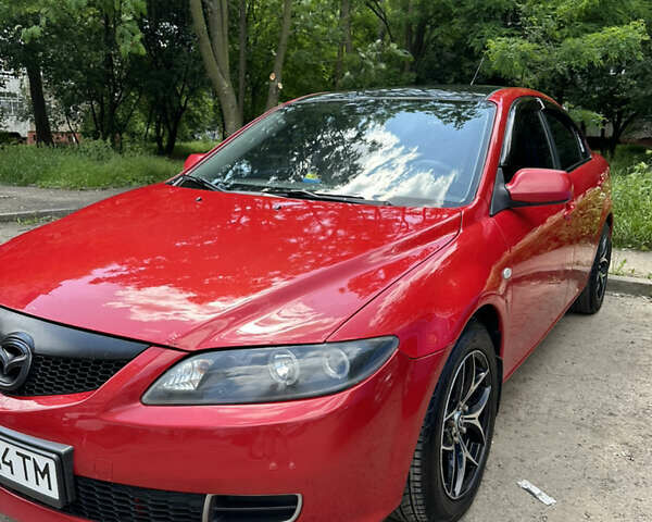 Красный Мазда 6, объемом двигателя 2 л и пробегом 285 тыс. км за 4300 $, фото 2 на Automoto.ua