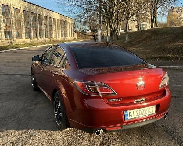Красный Мазда 6, объемом двигателя 2 л и пробегом 231 тыс. км за 7100 $, фото 2 на Automoto.ua