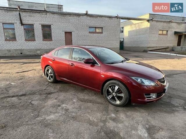 Красный Мазда 6, объемом двигателя 2 л и пробегом 231 тыс. км за 7100 $, фото 5 на Automoto.ua