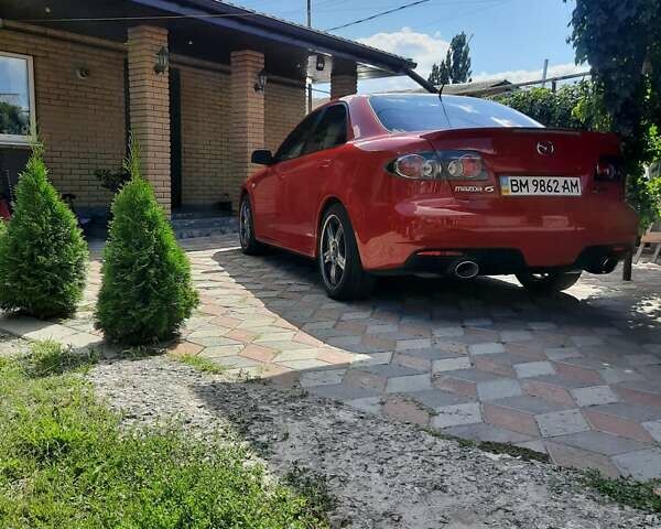 Червоний Мазда 6, об'ємом двигуна 2.3 л та пробігом 91 тис. км за 6000 $, фото 35 на Automoto.ua