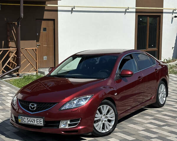 Красный Мазда 6, объемом двигателя 2 л и пробегом 185 тыс. км за 6499 $, фото 2 на Automoto.ua