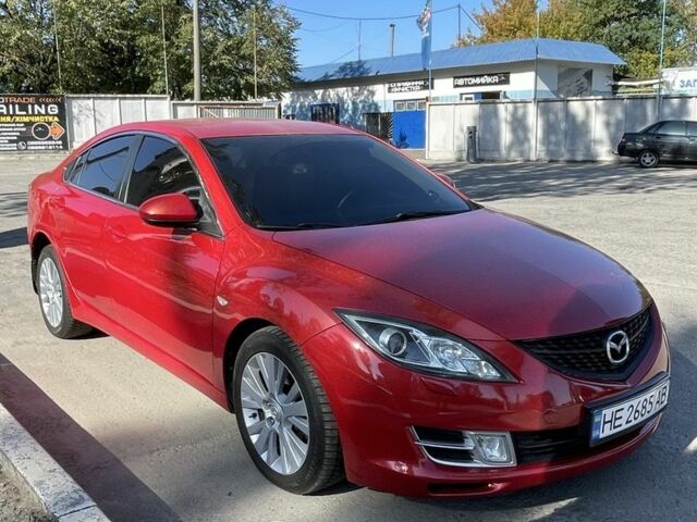 Красный Мазда 6, объемом двигателя 2 л и пробегом 213 тыс. км за 7500 $, фото 2 на Automoto.ua
