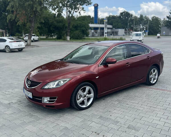 Красный Мазда 6, объемом двигателя 2 л и пробегом 250 тыс. км за 6400 $, фото 2 на Automoto.ua