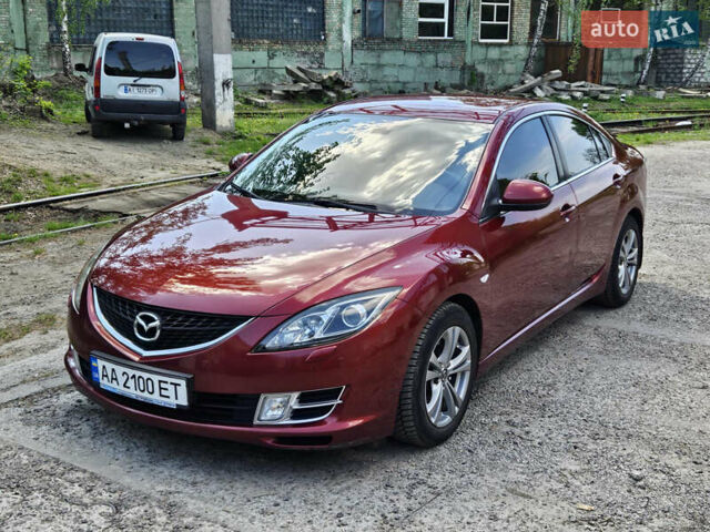 Красный Мазда 6, объемом двигателя 2 л и пробегом 230 тыс. км за 6600 $, фото 2 на Automoto.ua