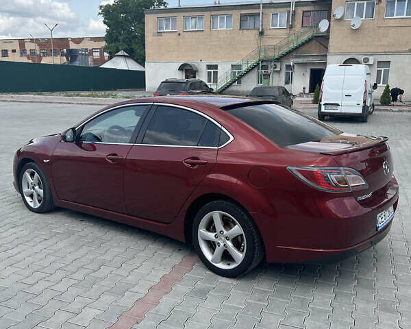 Красный Мазда 6, объемом двигателя 2 л и пробегом 250 тыс. км за 6400 $, фото 3 на Automoto.ua