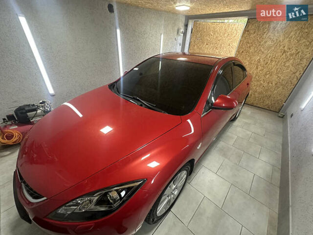 Красный Мазда 6, объемом двигателя 2 л и пробегом 71 тыс. км за 11200 $, фото 1 на Automoto.ua