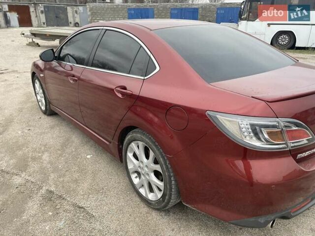 Красный Мазда 6, объемом двигателя 2.49 л и пробегом 181 тыс. км за 8400 $, фото 6 на Automoto.ua