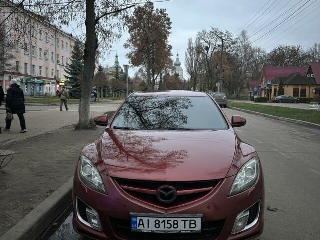Красный Мазда 6, объемом двигателя 2.5 л и пробегом 295 тыс. км за 7000 $, фото 1 на Automoto.ua