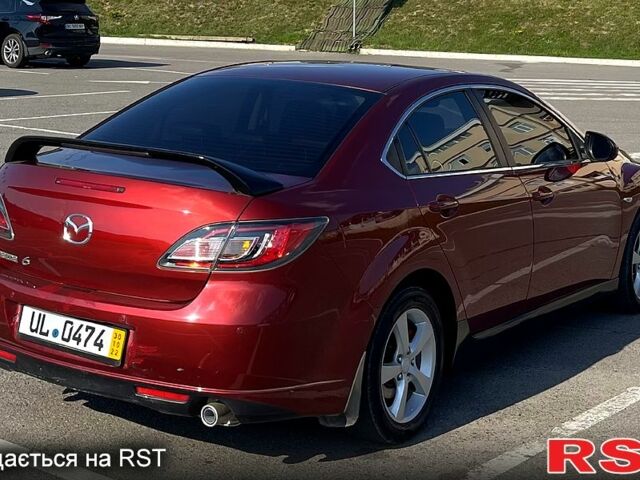 Красный Мазда 6, объемом двигателя 2 л и пробегом 203 тыс. км за 5550 $, фото 3 на Automoto.ua