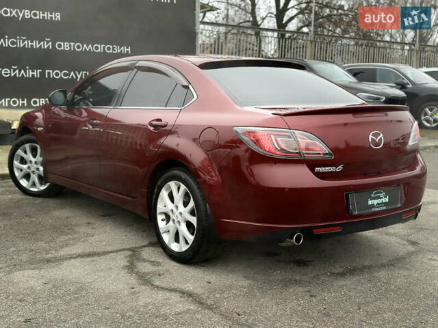 Красный Мазда 6, объемом двигателя 2.49 л и пробегом 240 тыс. км за 6999 $, фото 5 на Automoto.ua