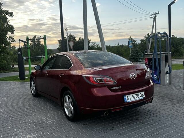 Красный Мазда 6, объемом двигателя 2 л и пробегом 280 тыс. км за 8200 $, фото 2 на Automoto.ua