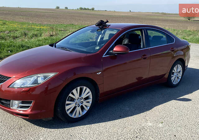 Красный Мазда 6, объемом двигателя 2 л и пробегом 136 тыс. км за 7500 $, фото 2 на Automoto.ua