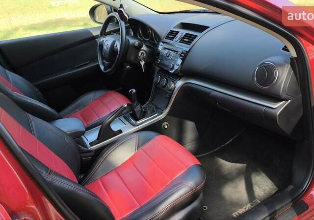 Красный Мазда 6, объемом двигателя 1.8 л и пробегом 356 тыс. км за 7000 $, фото 11 на Automoto.ua