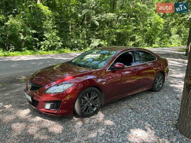 Красный Мазда 6, объемом двигателя 2 л и пробегом 103 тыс. км за 10250 $, фото 1 на Automoto.ua