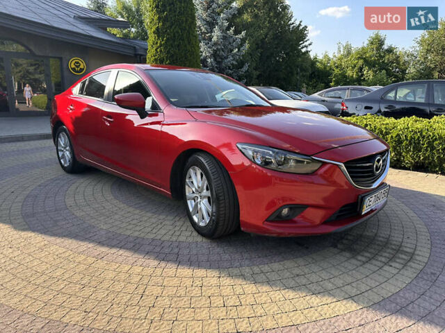 Червоний Мазда 6, об'ємом двигуна 2 л та пробігом 110 тис. км за 9399 $, фото 1 на Automoto.ua