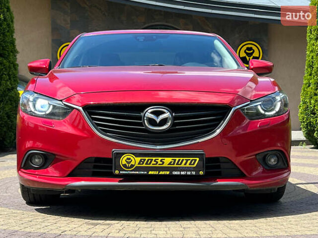 Красный Мазда 6, объемом двигателя 2 л и пробегом 106 тыс. км за 9999 $, фото 1 на Automoto.ua