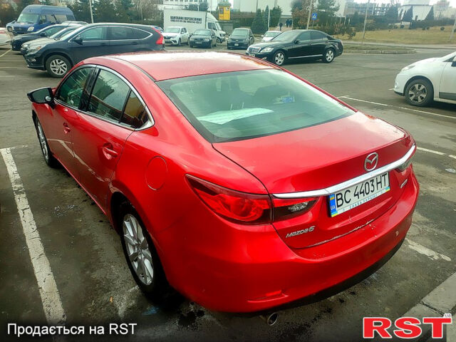 Красный Мазда 6, объемом двигателя 2.5 л и пробегом 235 тыс. км за 9150 $, фото 1 на Automoto.ua