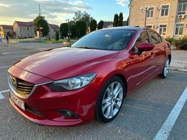 Красный Мазда 6, объемом двигателя 2.2 л и пробегом 165 тыс. км за 11900 $, фото 2 на Automoto.ua