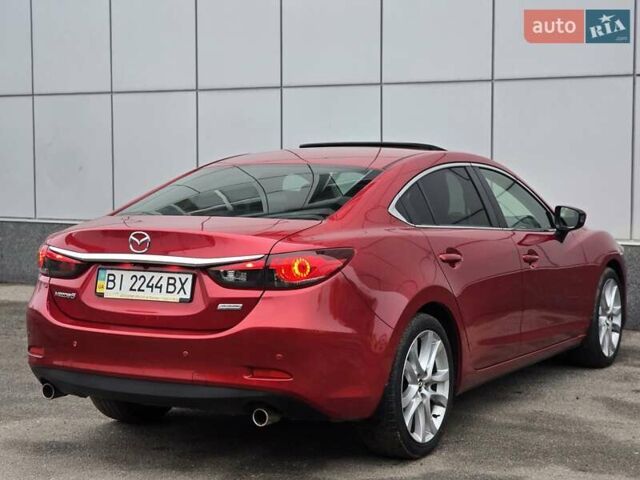 Красный Мазда 6, объемом двигателя 2.49 л и пробегом 190 тыс. км за 11700 $, фото 6 на Automoto.ua