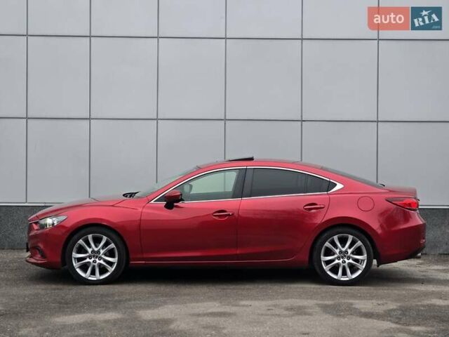 Красный Мазда 6, объемом двигателя 2.49 л и пробегом 190 тыс. км за 11700 $, фото 3 на Automoto.ua