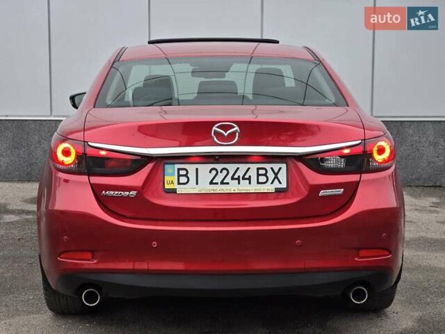 Красный Мазда 6, объемом двигателя 2.49 л и пробегом 190 тыс. км за 11700 $, фото 5 на Automoto.ua