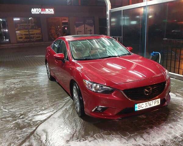 Красный Мазда 6, объемом двигателя 2.49 л и пробегом 203 тыс. км за 11100 $, фото 1 на Automoto.ua