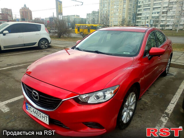 Красный Мазда 6, объемом двигателя 2.5 л и пробегом 235 тыс. км за 9150 $, фото 2 на Automoto.ua