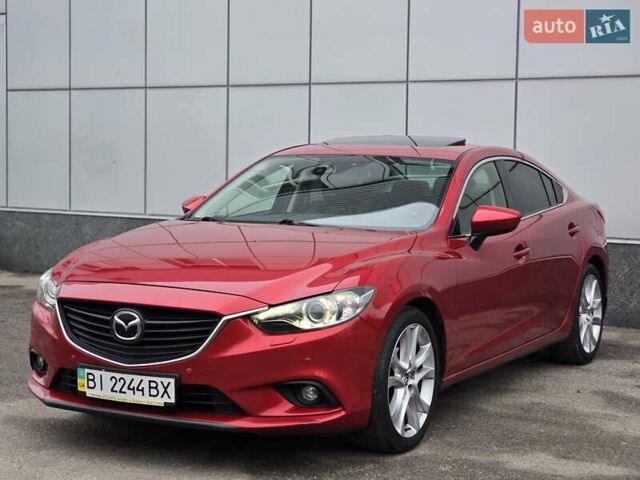 Красный Мазда 6, объемом двигателя 2.49 л и пробегом 190 тыс. км за 11700 $, фото 2 на Automoto.ua