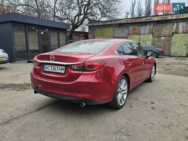 Червоний Мазда 6, об'ємом двигуна 2.19 л та пробігом 200 тис. км за 6800 $, фото 5 на Automoto.ua