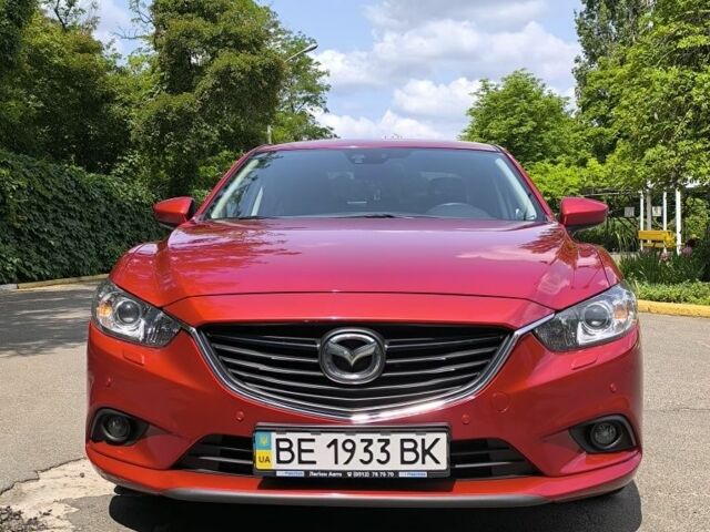 Красный Мазда 6, объемом двигателя 2 л и пробегом 113 тыс. км за 14900 $, фото 1 на Automoto.ua