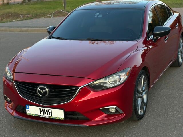 Красный Мазда 6, объемом двигателя 2.5 л и пробегом 128 тыс. км за 12300 $, фото 1 на Automoto.ua