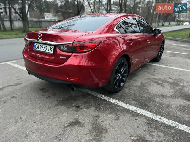 Красный Мазда 6, объемом двигателя 2.49 л и пробегом 181 тыс. км за 10900 $, фото 5 на Automoto.ua