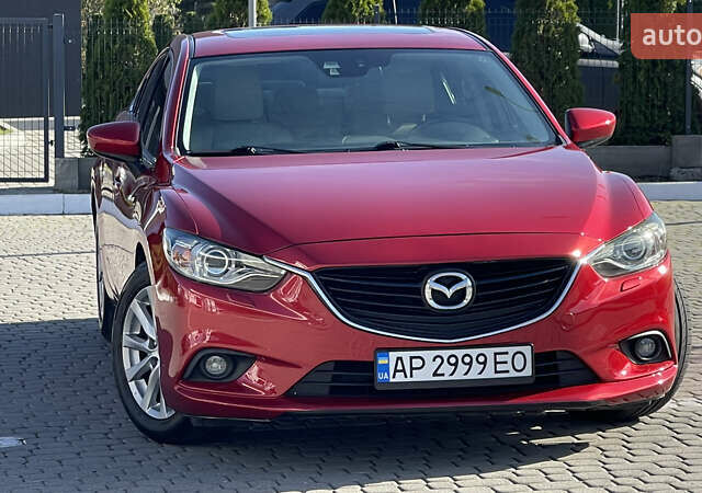 Красный Мазда 6, объемом двигателя 2.5 л и пробегом 117 тыс. км за 10800 $, фото 1 на Automoto.ua