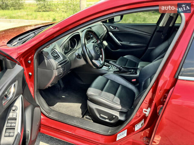 Красный Мазда 6, объемом двигателя 2.5 л и пробегом 205 тыс. км за 12300 $, фото 5 на Automoto.ua